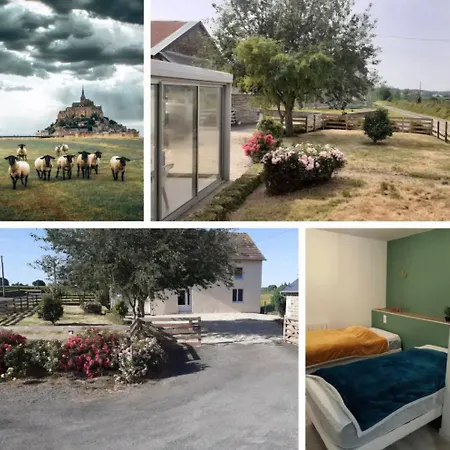 Maison Calme Individuelle Proche Du Mont St Michel Saint-Aubin-de-Terregatte