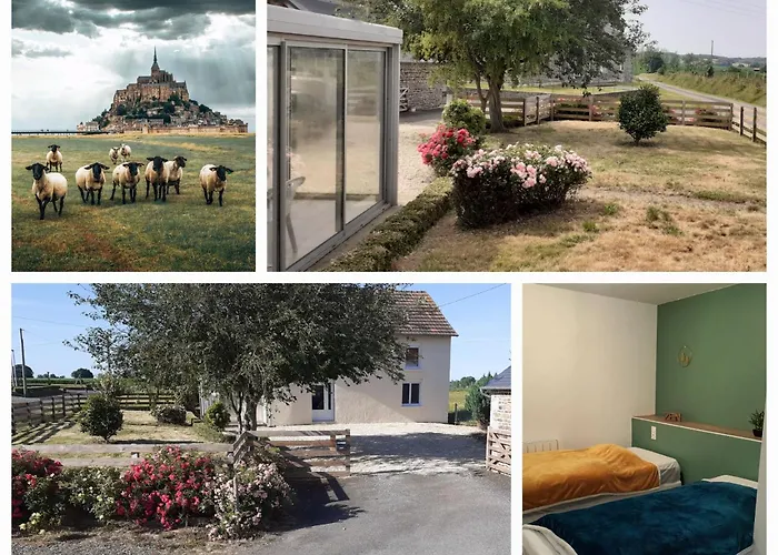 Maison Calme Individuelle Proche Du Mont St Michel Saint-Aubin-de-Terregatte