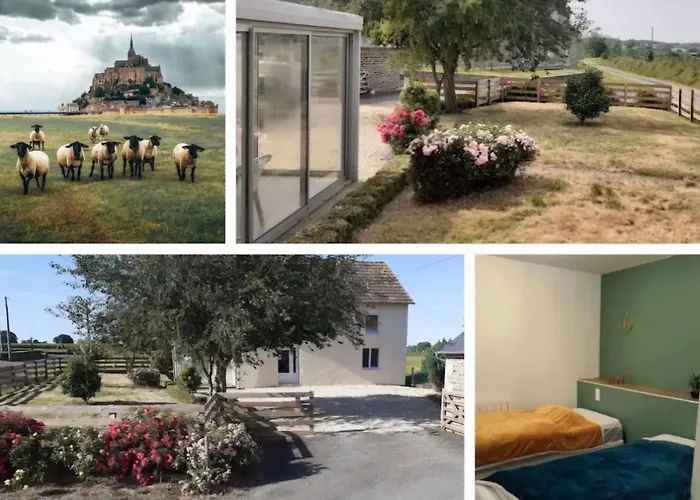 Maison Calme Individuelle Proche Du Mont St Michel Saint-Aubin-de-Terregatte